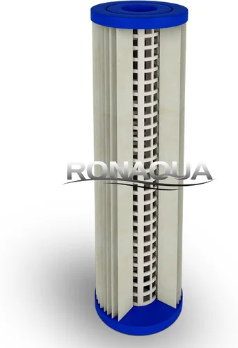 Vista 4 de Cartucho de filtro de agua plisado para sedimentos de 9.87 x 2.5 pulgadas, superficie amplificada, elimina arena, suciedad, óxido, vida útil