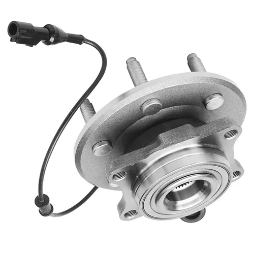 Vista 21 de Detroit Axle - Par de cojinetes de rueda delantera/trasera para Ford Edge 11-14, 09-19 Flex, 13-19 Police Interceptor Sedan, 14-18 Police Sedan