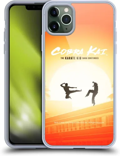 Vista 203 de Head Case Designs Funda de gel suave con licencia oficial de Cobra Kai Gold Medal Graphics compatible con Apple iPhone 7 Plus/iPhone 8 Plus