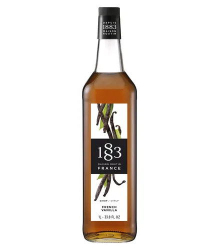 Vista 96 de 1883 Jarabe de Amaretto para bebidas, fabricado en Francia, botella de plástico de 1 litro