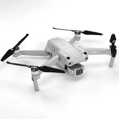Vista 2 de Master Airscrew Hélices Stealth para DJI Air 2S y Mavic Air 2 - Negro, 4 uds