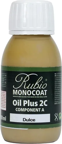 Vista 35 de Rubio Monocoat Muestra de Tinte y Acabado para Madera - Niebla 5% Aceite Plus Parte A Aceite de linaza para madera de secado rápido y ecológico