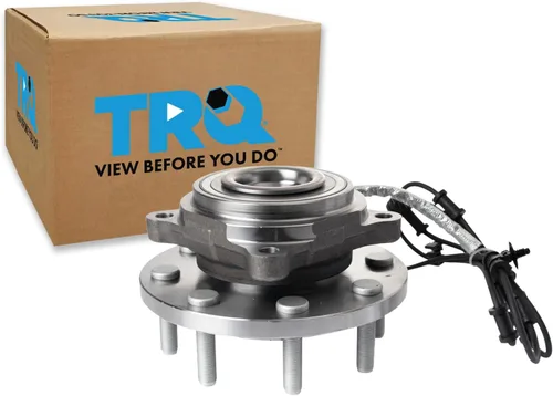 Vista 117 de TRQ Cojinete de rueda lateral del pasajero trasero y conjunto de cubo compatible con Ram ProMaster 1500 ProMaster 2500 ProMaster 3500 2014-2023