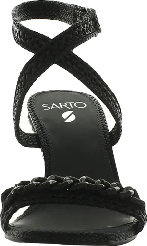 Vista 3 de Franco Sarto Sandalias de cuña Frita con correa al tobillo para mujer