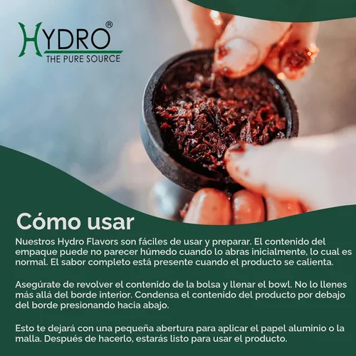 Vista 7 de Hydro - Hierbas para shisha o hookah, 250 gramos, sabor de alta calidad, sin tabaco ni nicotina, 1