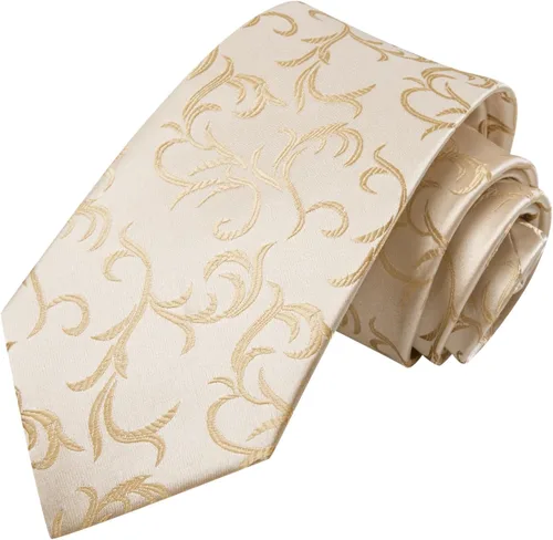 Vista 186 de Hi-Tie Corbata clásica de cachemira para hombre con pañuelo y gemelos a cuadros