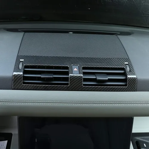 Vista 3 de Cubierta de ventilación de aire acondicionado para Land Rover Defender 110 2020 (estilo de fibra de carbono)