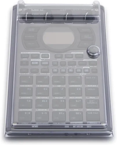 Vista 3 de Decksaver DS-PC-SP404MK2 - Cubierta de policarbonato compatible con Roland SP-404MK2, cubierta antipolvo para muestreadores, cubierta