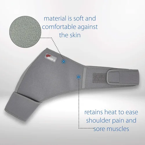 Vista 2 de Swede-O, Envoltura de hombro con ventilación térmica, mediana