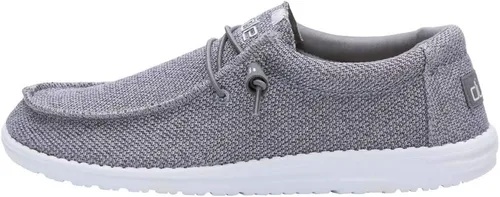 Vista 25 de Hey Dude Wally Eco Stretch Mocasines para hombre, cómodos y ligeros aleación