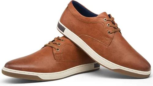Vista 8 de Vostey Men's Sneakers Fashion Casual Shoes Dress Sneaker Oxford Shoes