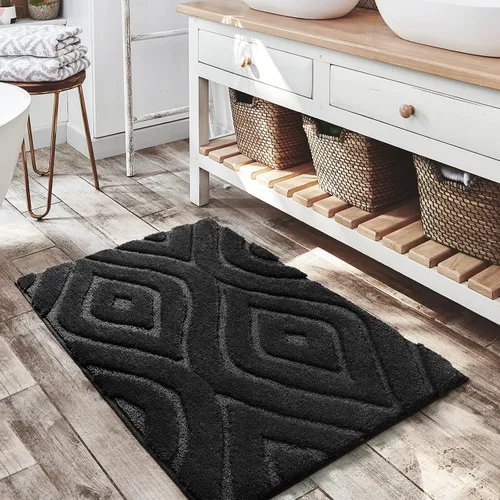 Vista 22 de DEXDE Alfombras de Baño Corredor 24x47 pulgadas Alfombra de Baño Larga Antideslizante Suave Lavable Alfombras de Baño Grandes para Baño Dormitorio