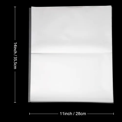 Vista 4 de 50 bolsas de celofán de celofán de 11 x 14 pulgadas, transparentes y planas para envolver regalos, panadería, galletas, dulces, postres, cestas