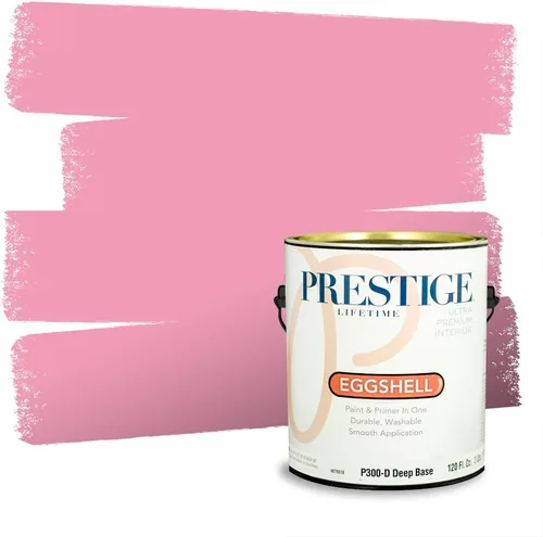 Vista 477 de Prestige Paints Pintura exterior e imprimación en uno, 1 galón, plano, coincidencia comparable de Valspar* Amber Rose*