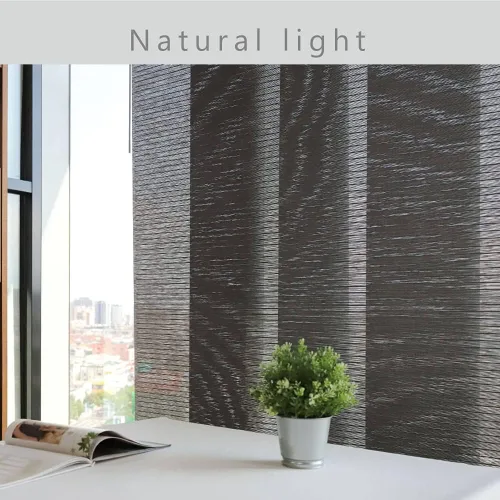 Vista 3 de GoDear Design Persianas verticales semitransparentes 45.8"-86" x 96", Night búho nocturno
