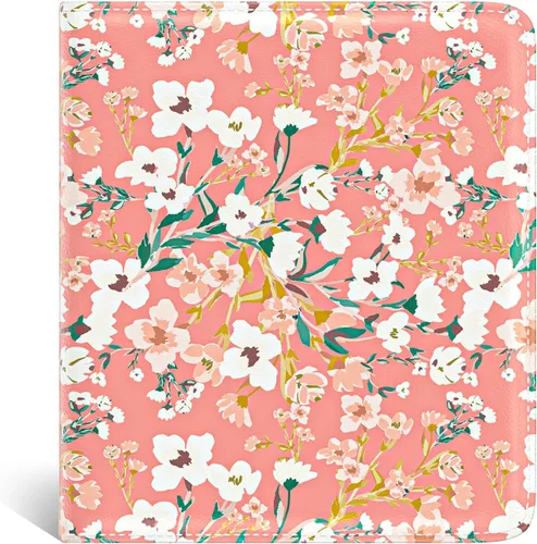 Vista 14 de Nipichsha Cartera para mujer, billetera pequeña y delgada con bloqueo RFID para tarjetas de crédito, cartera de cuero compacta de dos pliegues