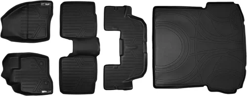 Vista 41 de SMARTLINER Alfombrilla de suelo para maletero de carga para todo tipo de clima para Ford Explorer 2002-2010
