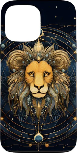 Vista 24 de Leo Zodiac Sign Lion Horoscope Constellation Case for iPhone 17