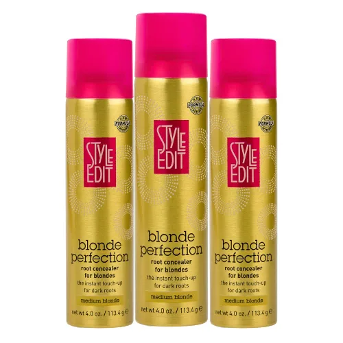 Vista 27 de Style Edit - Corrector de raíces, cubre instantáneamente canas y raíces, calidad de salón de belleza profesional