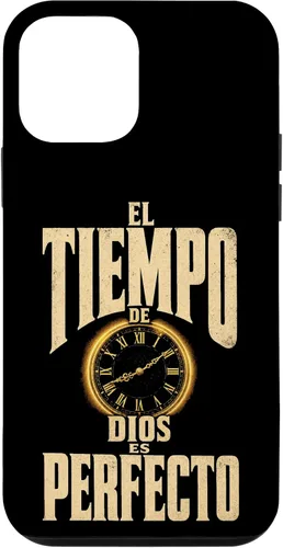 Vista 22 de Fe Cristiana El Tiempo De Dios ES Perfecto Vintage Clock Case for iPhone Air