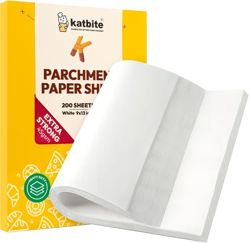 Vista 12 de Katbite Hamburger Patty Paper - 1000 unidades, hojas de papel pergamino antiadherentes de 5.5 x 5.5 pulgadas, para hamburguesas por separado, prensa