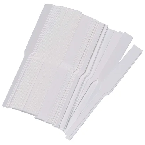 Vista 6 de Tiras de prueba de perfume desechables para fragancias y aceites esenciales, color blanco, paquete de 200
