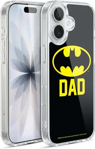 Vista 311 de Head Case Designs Funda de gel con licencia oficial de Batman DC Comics Bat Signal Logos [protección de grado militar] compatible con Apple iPhone 7