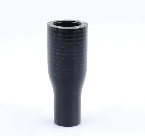 Vista 17 de AC PERFORMANCE ID de 1" a 1/2" (25mm a 13mm) Manguera de silicona recta reductora de 3 capas reforzada negra, 3" de longitud Negro