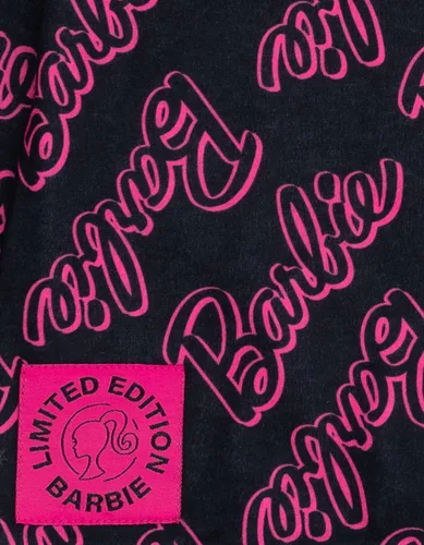 Vista 4 de Barbie Sudadera con capucha de forro polar para niñas pequeñas y grandes