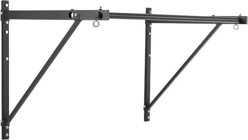 Vista 9 de VEVOR Pull Up Bar, Multi-Grip Wall Mounted Pull Ups, 50 in Width Multifunctional Chin Up Training Station, Heavy Duty Steel Upper Body Workout Bars
