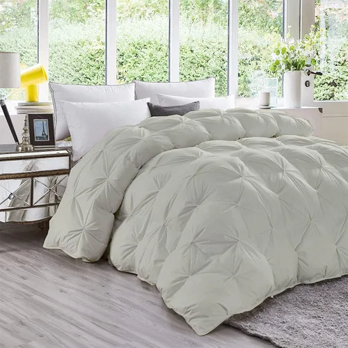 Vista 18 de Premium Collection - Edredón alternativo de diamante de 1600 hilos, tamaño individual XL, 68 x 92 pulgadas, 1 pieza para todas las estaciones
