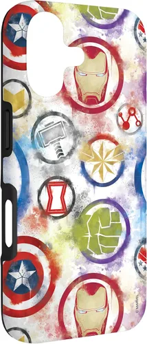 Vista 3 de Marvel Avengers Super Hero Icons - Carcasa para iPhone 17