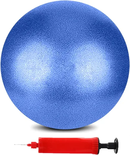 Vista 25 de Mini pelota de yoga de ejercicio de pilates, pelota de yoga inflable pequeña de 6 pulgadas, equipo de entrenamiento básico y terapia física