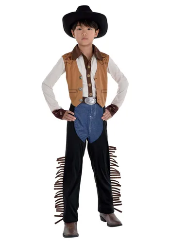 Vista 2 de Disfraz de Vaquero del Oeste para Niño Multicolor
