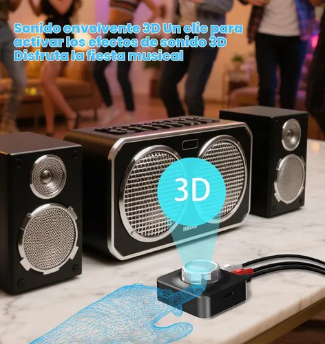 Vista 4 de KAIY Receptor Bluetooth para el hogar estéreo Bluetooth a RCA adaptador