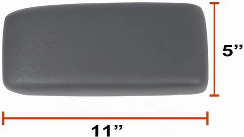 Vista 8 de PIT66 Tapa para reposabrazos de consola central, compatible con Toyota Tacoma 1995-2000/Toyota 4Runner 1996-1998, gris