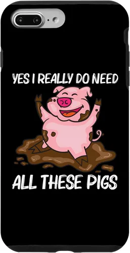 Vista 9 de iPhone 15 Funny Pig Design For Men Women Hog Farmer Farm Animal Lovers Case