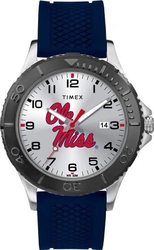 Vista 27 de Timex Tribute Men's Collegiate Gamer 42mm Watch – Georgia Bulldogs with Black Silicone Strap