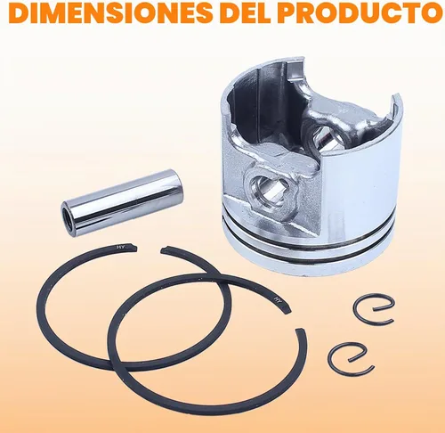 Vista 3 de Kit de clips de pistón de 1.457 in/anillos de dedo para STIHL 017 MS170 MS 170 motosierra # 1130 030 2000 piezas del motor