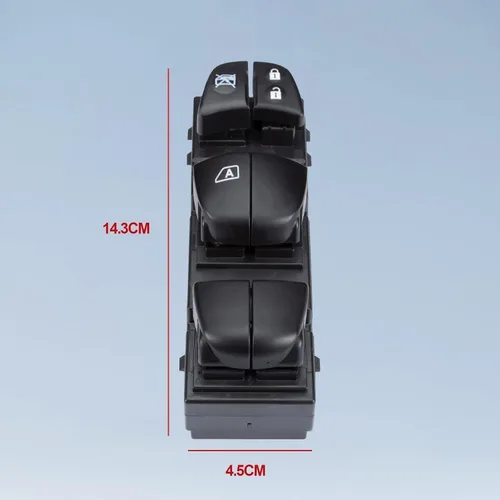 Vista 7 de Interruptor maestro de elevalunas eléctrico izquierdo para el lado del conductor para Altima Frontier Leaf Rogue Sentra 2013 2014 2015 2016 2017