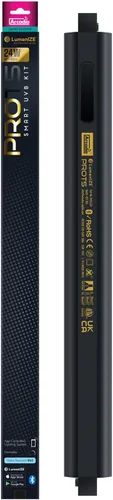 Vista 3 de Arcadia LumenIZE ProT5 - Kit de lámpara de reptil de 24 pulgadas de largo, 24 vatios, 14% UVB Dragón, luz inteligente UVB para reptiles, dragones