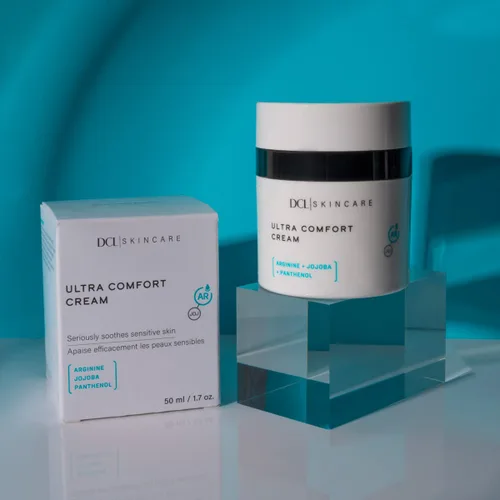 Vista 5 de DCL Skincare Ultra-Comfort Cream para pieles sensibles, incluyendo rosácea, psoriasis y eccema con ácido hialurónico (hialuronato de sodio)