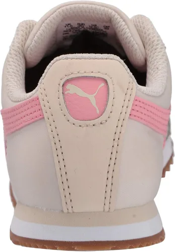 Vista 3 de PUMA Tenis Roma Basic unisex para niños, BlancoRosado, 0 Toddler