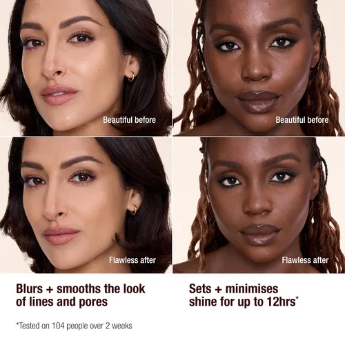 Vista 8 de Charlotte Tilbury Polvo de acabado impecable con aerógrafo