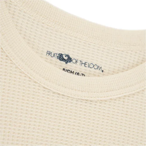 Vista 4 de Fruit of the Loom Paquete de 2 camisetas térmicas para niño