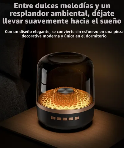 Vista 6 de Altavoz Bluetooth con sonido HD y luces, inalámbrico portátil, batería de larga duración, emparejamiento TWS, para el hogar, fiesta, al aire libre