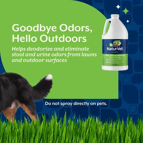 Vista 3 de naturvet Yard olor eliminator Plus Citronella Taburete & Odor Deodorizer