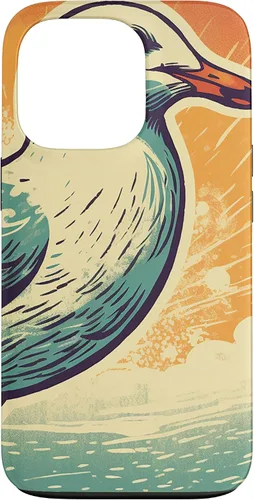 Vista 10 de iPhone 16 Retro Seagull Case