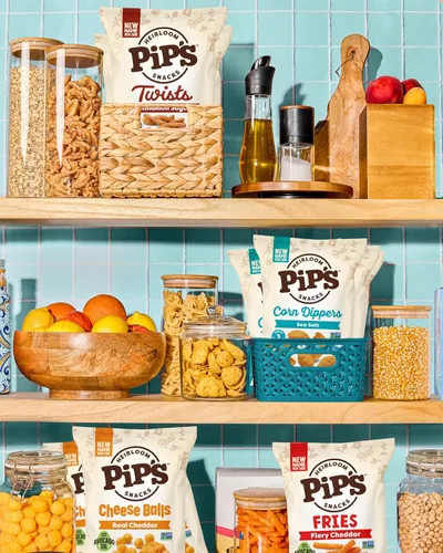 Vista 5 de Palomitas de Maíz Mini Tradicional de Pipcorn por Heirloom Pip's Snacks - Sal Marina, 1 oz 24 pz - Paquetes de Snack Saludables y Sin Gluten, Maíz