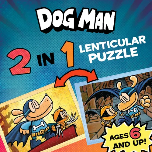 Vista 5 de Dog Man Adventures - Rompecabezas de 100 piezas para niños a partir de 6 años